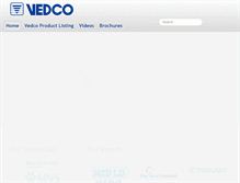 Tablet Screenshot of database.vedco.com